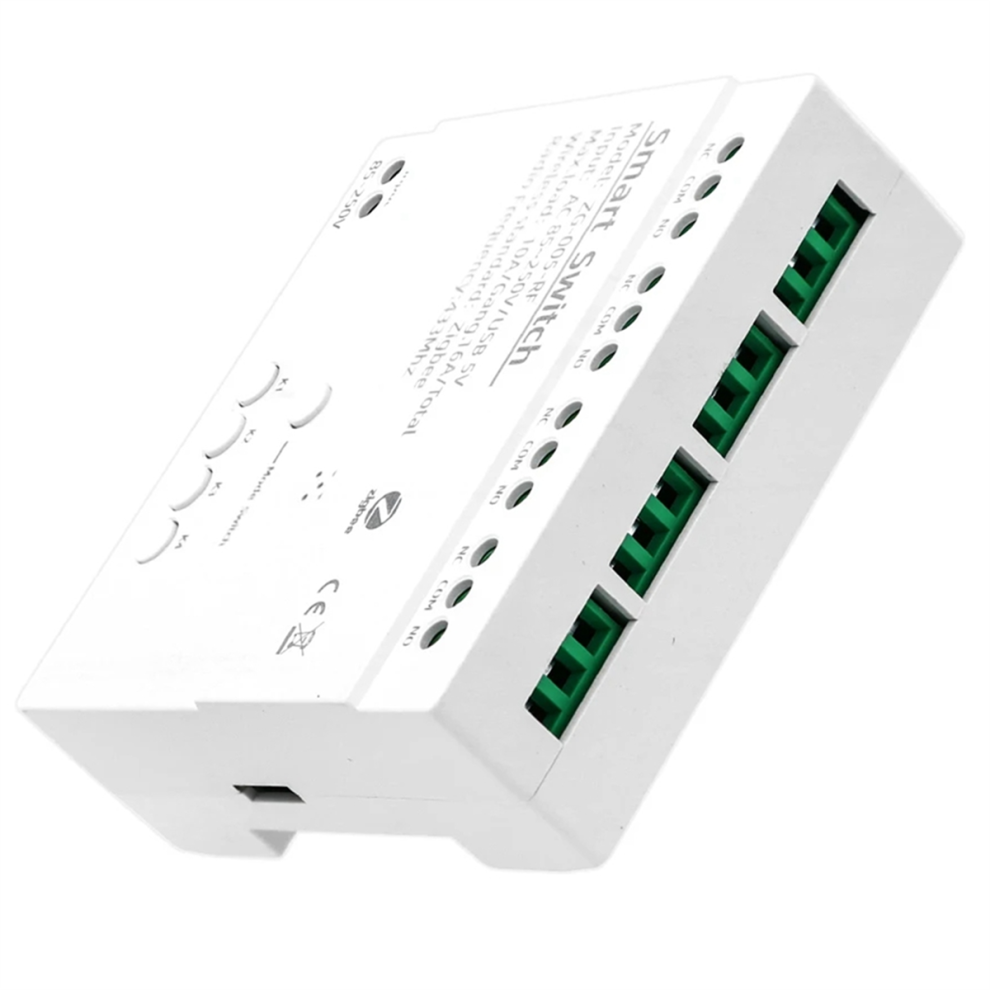 4 Channels Tuya Zigbee Smart Switch Module 4851886181088
