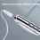 Stift MP3-Player USB Musik Student Beschreibbarer Stift-Player Silber 4