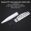 Stift MP3-Player USB Musik Student Beschreibbarer Stift-Player Silber 3