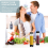 6 Pcs 16 Oz Condiment Squeeze Bottles Inverted Plastic Squeeze Bottle 4