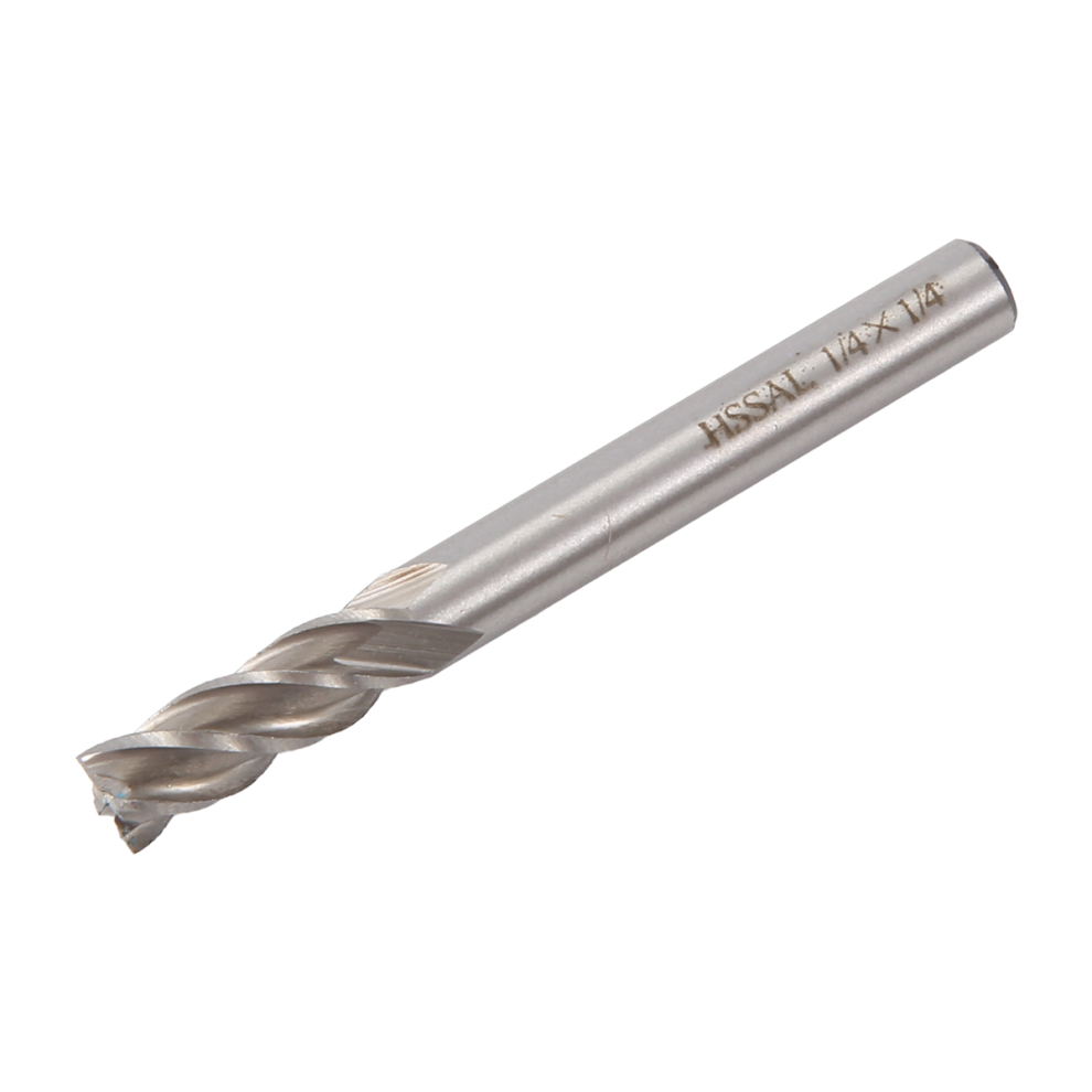 End Mill Router Bit 4 Flute 1/4" Shank 1/4" Diameter 4851886183211