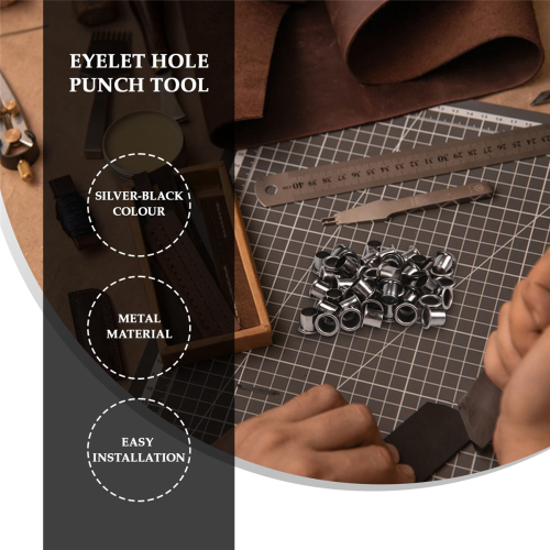 50Pcs Eyelets for DIY Kydex Sheath 7Mm Rivet Hand Tool 1