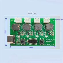 Four- Humidifier Module Control Board Atomizer Driver Board, C