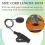 Gitarr Piezo Kontaktpickup för Gitarr Ukulele Fiol, Mandolin, Banjo 7