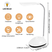 360 Degree Rotating Eye Protection Kids Student Desk Lamp for Home