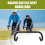 Guidon de vélo de route courbé en alliage d'aluminium 7