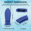Handle Holder for Cast Iron, 3 Pack Pot Handle Sleeve Non Slip Cover 6
