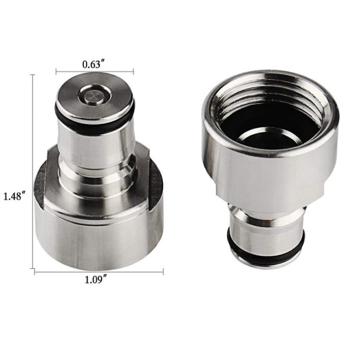 Ball Lock Adapter Ball Lock Quick Disconnect Conversion Kit 1