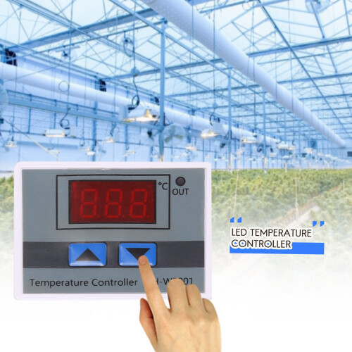 Controlador de incubação com termostato de 220 V e display de interruptor 2