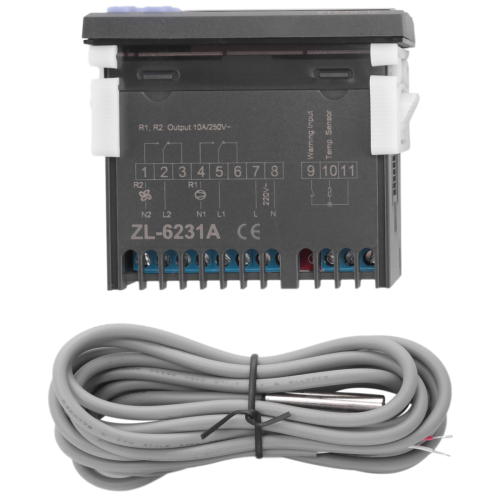-6231A, Inkubatorkontroller, Termostat med timer 2