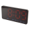 Digitale wandklok, 9 inch LED digitale klok (rood) 1