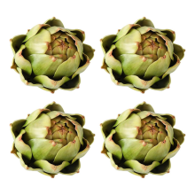 4Pcs Artificial Artichoke Vegetables&Fruits for Home Party Table Deco