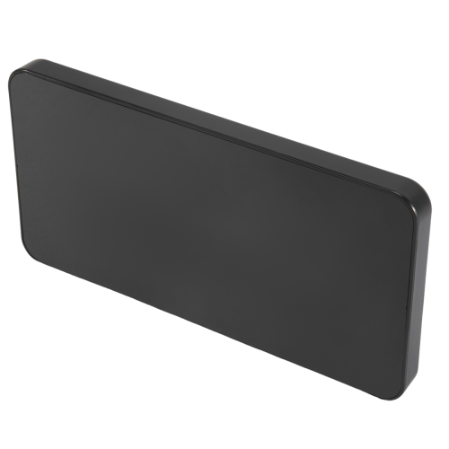 Digitale wandklok, 9 inch LED digitale klok (rood) 2