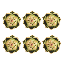 6Pcs Artificial Artichoke Vegetables&Fruits for Home Party Table Deco