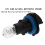 2Pcs Front Tagfahrlicht Birne mit Basis für 2