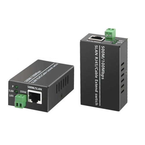 Kit extensor de IP Ethernet de 1 peça sobre rede coaxial HD para câmeras de CFTV, B 1