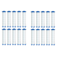 20 stk. reservedusjfilter for hardt vann