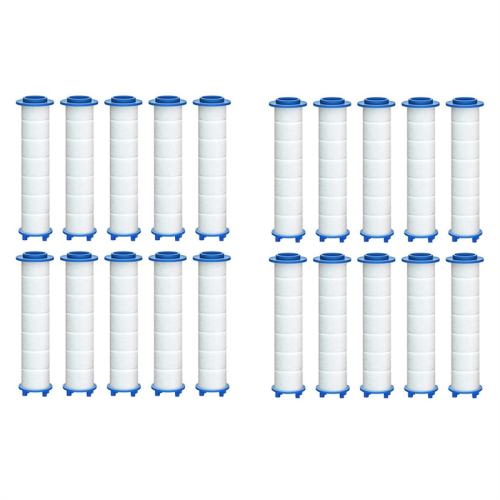 20 stk. reservedusjfilter for hardt vann
