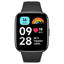 (Zwart)XIAOMI Redmi Smart Watch 3 Active Global Version 1,83-inch scherm Smart Watch Fitness Tracker