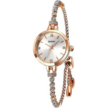 Damen Uhren Armband Diamant Damen Weiblich Klein Roségold Mode Luxus Dünn Wasserdicht Analog Quarz
