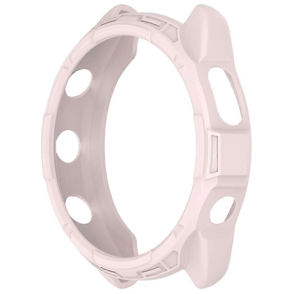 Étui antichoc (rose clair) pour protection d'écran Garmin Forerunner 965
