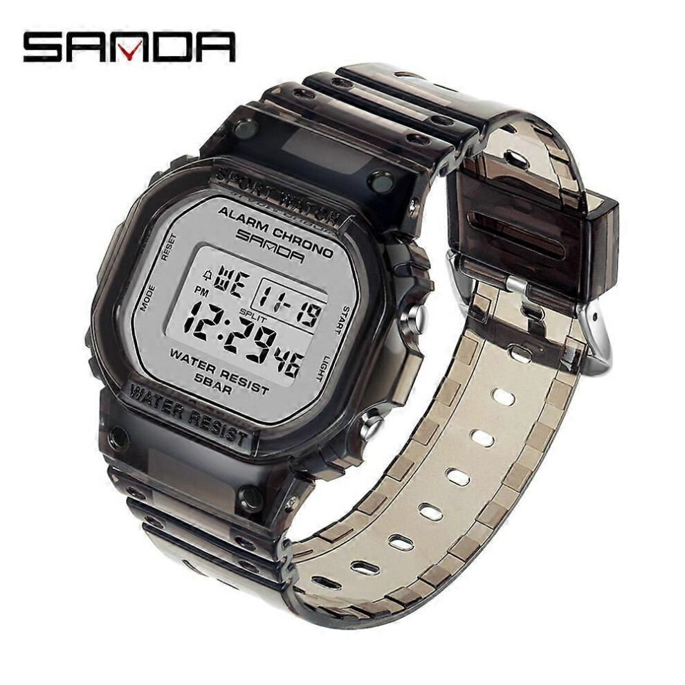 Montre numérique G Style pour homme, étanche, de sport, pour garçon et fille, modèle 2009, noir