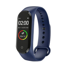 (Blue)Smart Digital Watch Bracelet & Women