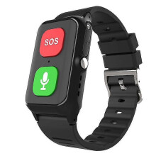 SOS-Smart-Armband für Senioren mit GPS-Info-Push-Herzfrequenzüberwachung mit integrierter Tracking-Uhr