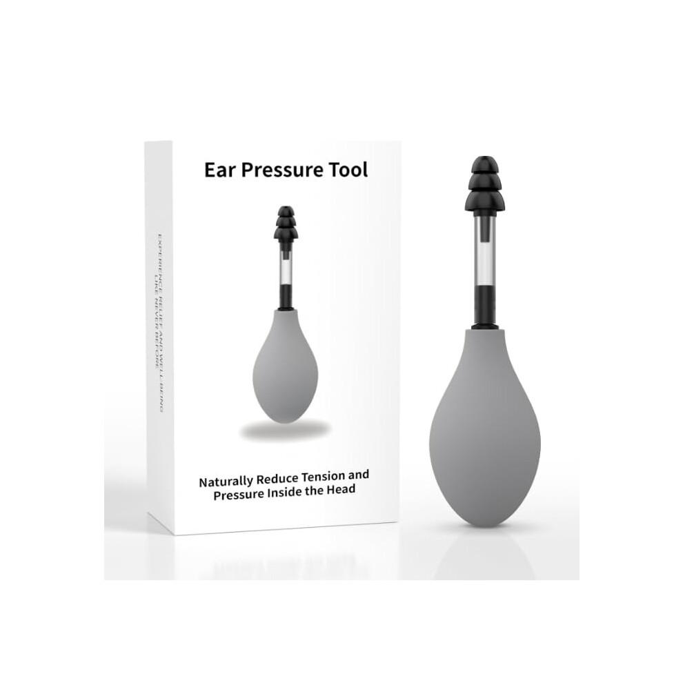 Blue Ear Pressure & Migraine Relief Device (Blue)