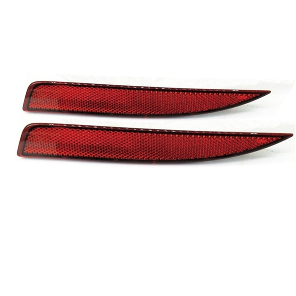 1 Pair Rear Bumper Reflector Warning Strip Cover For Light 4851741259204