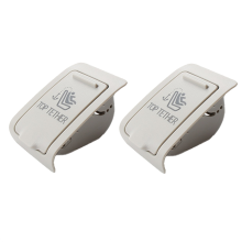 2PCS Rear Seat ISOFIX Cover Fixed Clip 2058680139 for B