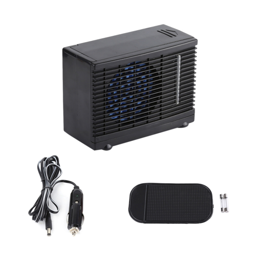 Mini billuftkølerventilator fordampningsluftkølerventilator bærbar 12V