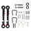 Bilmodifikation Justerbart Front Swing Link Kit til JK 1