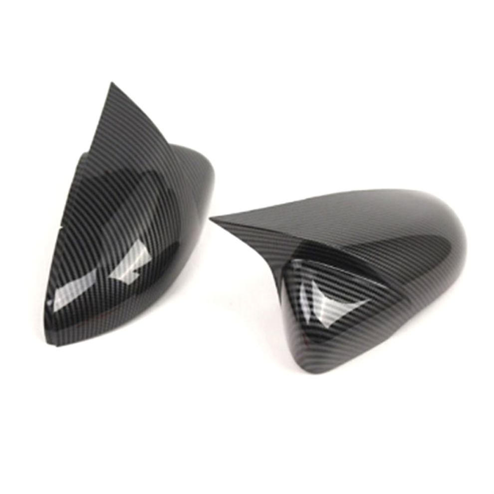Front Left Right Side Rearview Mirror Cover 5 For Carbon Fiber 4852954525780