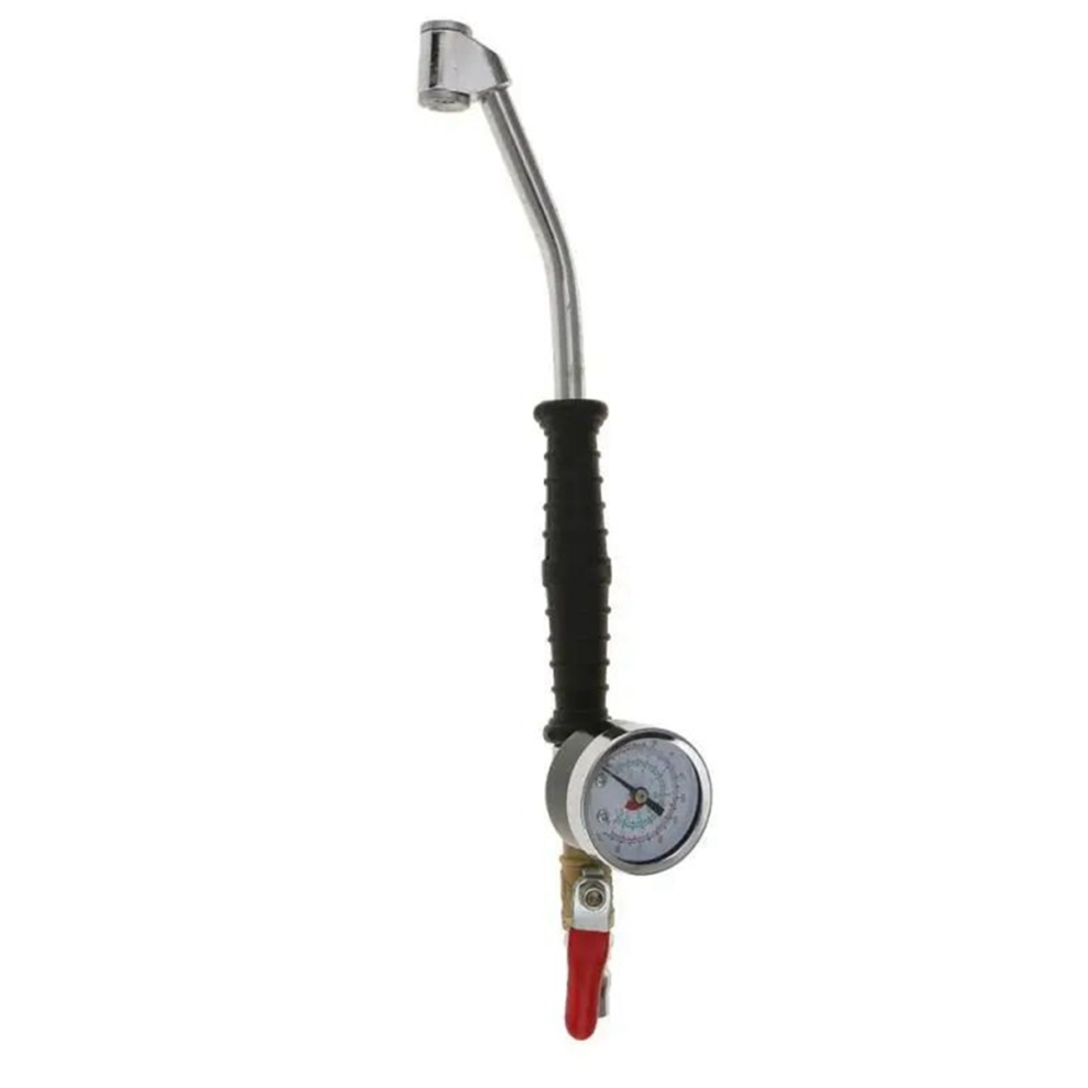220Psi Air Tyre Pressure Inflator Gauge Valved Compressor For Car Van 4852954531798