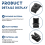 Nylon Protector Gewicht Roller Slider Kit voor 400 6