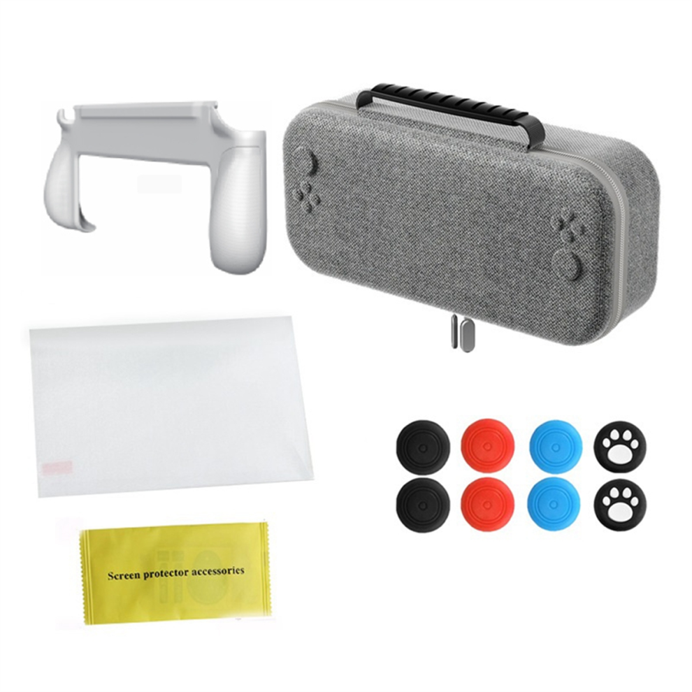 For Switch 2 Storage Bag+Screen Protective Film+Joystick Caps B-image-OPC-PHSY9JY-NEW