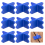 8 Pcs Deck Spacer Tool,4 Thicknesses Deck Board Spacers,Blue 2