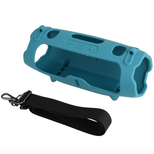Husă din silicon pentru difuzorul Bluetooth Charge 6, albastră