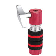 Jazz Drum Hi-Hat Cymbal Clutch for Percussion Accessories Red