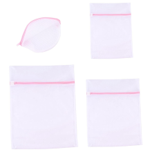 4Pcs Mesh Laundry Washing Bag Protector Bags