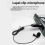 Microfone Lavalier Live Mini com fio HD 48V, conector XLR de 3 pinos 5