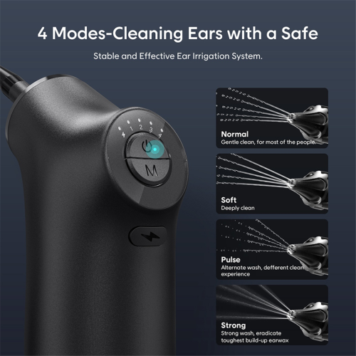 Electric Ear Cleaner Kit 4 Pressure Modes Removal 2