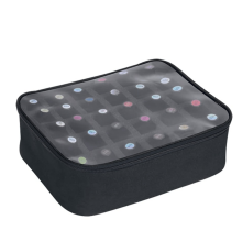 30 Bottles(15ml-0.5fl.Oz) Nail Polish Case Multifunctional Bag