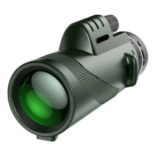 Telescop mini puternic pliabil cu zoom portabil 80x100 cu telecomandă