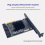 Placă de extensie PCI-E cu 8 porturi 5
