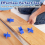 4 Pcs ABS Deck Spacer Tool 4 Thicknesses Deck Board Spacers 5