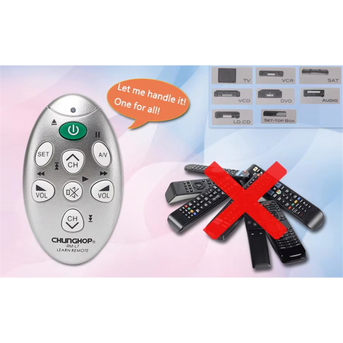 RM-L7 Mini Universal Infrared Learning Remote Control 1