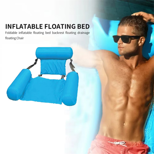 Oppustelig flydende poolstol 2