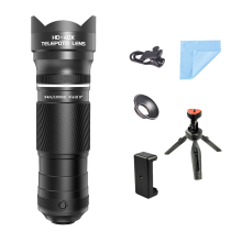 40X Zoom Telephoto Lens with Tripod for Smartphones A